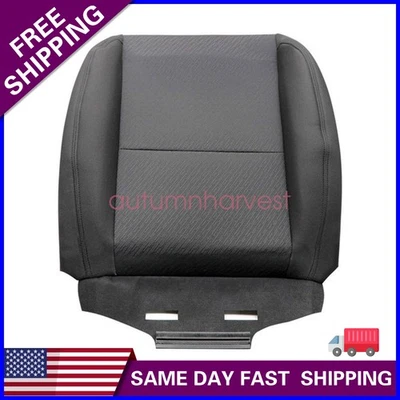 Cubierta de asiento inferior de tela negra para GMC Sierra 1500 2500HD 3500HD 2007-2014 Foto 1 de 4