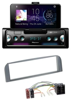 Pioneer USB MP3 Bluetooth DAB Autoradio für Alfa Romeo 147, GT - anthrazit - Bild 1 von 4