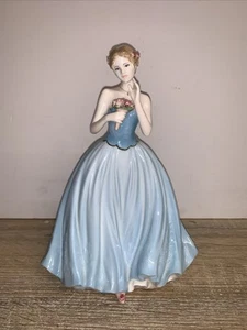 Coalport Figur Liebste Rose Limited Edition Nr.2448 Sammlerstück Wohndeko - Bild 1 von 12