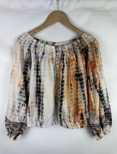Blusa túnica estampada manga larga Desigual para dama talla L estilo 22SWBW10 - Imagen 1 de 20