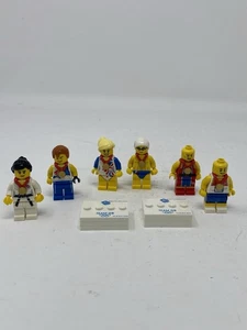 LEGO Minifiguras Coleccionables Equipo GB Arquero Ágil Judo Nadador Gimnasta + Extra - Imagen 1 de 6