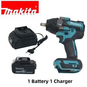 Makita DTW700 Avvitatore ad impulsi 1/2 Brushless 18V 700 Nm (BATTERIA COMPRESA) - Foto 1 di 8