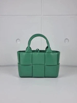 Bottega Veneta Arco Candy Tote Mini Crossbody Dark Green - Image 1 of 4