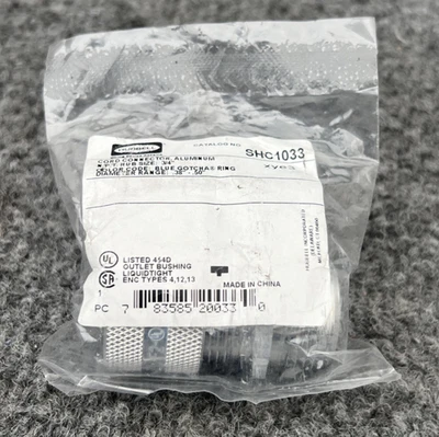 Conector de cable hermético líquido aluminio Hubbell SHC1033 3/4" nuevo otro Foto 1 de 4