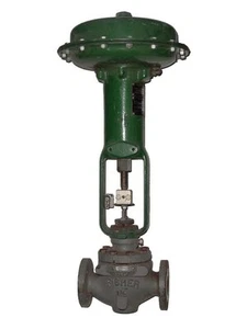 1-1/2" Flg'd Fisher Valve w/667 Actuator Serial# 12363681 - Picture 1 of 1