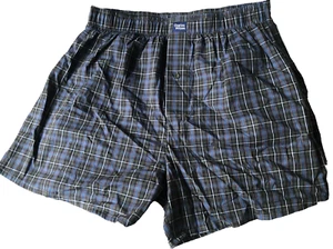 Charles Wilson Blue Tartan Cotton Boxer Shorts Large. - Picture 1 of 5