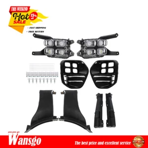 Fit For Kia Sportage 2016-2018Driver & Passenger Clear Bumper Fog Lights Lamps - Picture 1 of 12