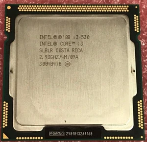 Intel Core i3-530 2.93GHz LGA 1156/Socket H 2.5 GT/s Desktop CPU SLBLR - Picture 1 of 2