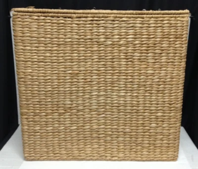 Pottery Barn Seagrass ropa de lavandería dividida cesta forros de lona Savannah Foto 1 de 4