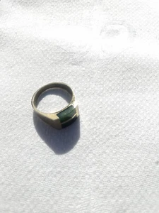 Vintage Jade Ring * Größe 8 * - Bild 1 von 8