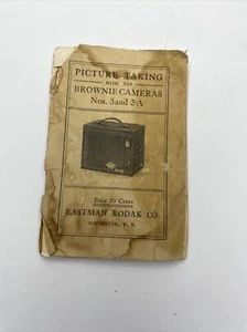 KODAK BROWNIE 2A & 3 ANLEITUNGSBUCH Bildaufnahme Eastman Kodak Co. gebraucht - Bild 1 von 4