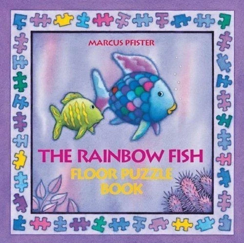 The Rainbow Fish Floor Puzzle Book  -=NEW=-  LARGE - Image 1 of 1