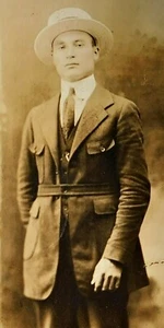 CARTOLINA FOTOGRAFICA REALE PRIMI '900 - ANDREA SALVATORE MENDITTO (1889-1958) - Foto 1 di 4