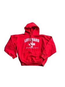 Atlantic City Red Hooded Sweatshirt Youth Kid’s L - Picture 1 of 2