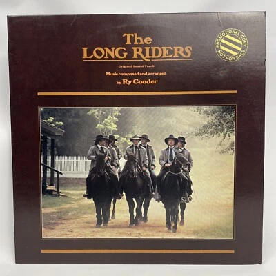 Ry Cooder The Long Riders Original Sound Track 1980 Warner Bros LP)  VG+ PROMO - Image 1 of 4