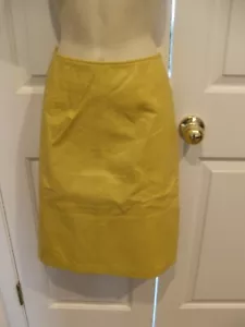 NWT $ 169 fully lined leather SKIRT size 8 - Picture 1 of 2