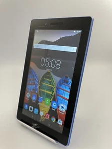 Lenovo Tab 3 7 Essentials TB3-710F Blue WiFi 8GB 7" Cheap Android Tablet Cracked - Picture 1 of 24