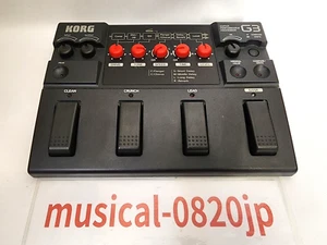 Korg G3 Guitar Multi Effect Pedal Guitar Performance Processor - Picture 1 of 4