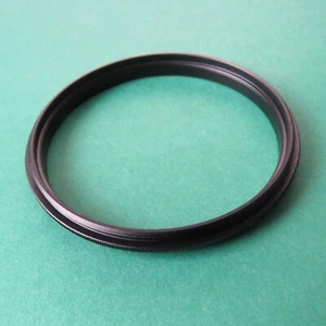 60 mm-62 mm 62-60 adattatore inverso anello doppio accoppiamento maschio a maschio 62-60 mm - Foto 1 di 2