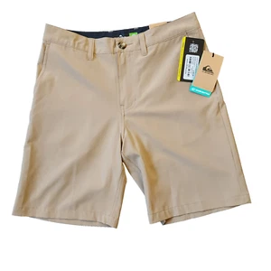 Quicksilver Amphibian Shorts Youth Boy’s Size 28/14 Tan Walk Shorts for Water - Picture 1 of 16