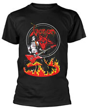 Venom ‘Cronos In Flames’ (Nero) T-Shirt - NUOVO E UFFICIALE!