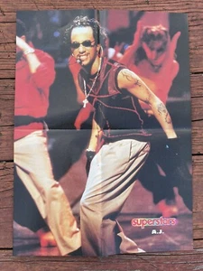 Backstreet Boys A.J. McLean 5ive Two Sided Poster 15x20 - Zdjęcie 1 z 2