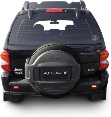Spare Wheel Tire Cover Tyre Protector with Hole for Jeep Liberty (KJ) 2002-2007 — 第 1/4 张图片