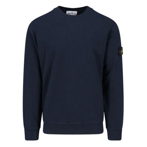 Felpa Stone Island Stone 24SS Emblema Patch Navy V0020 801566060 92380682