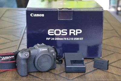 Canon EOS RP 26.2 MP Digital SLR Camera - Body Only, with 2x Batteries  - Image 1 of 4