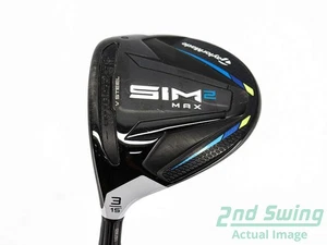 TaylorMade SIM2 MAX Fairway Wood 3 Wood 3W 15° Graphite X-Stiff Left 41.5in - Picture 1 of 8