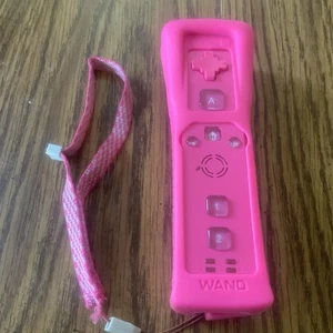 Mando NYKO WAND para Nintendo Wii Mando Rosa + Funda Silicona (Probado)  - Imagen 1 de 7