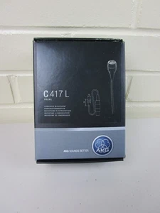 AKG C 417L Profesional Omnidireccional Micrófono Condensador Lavalier Micrófono Solapa - Imagen 1 de 11
