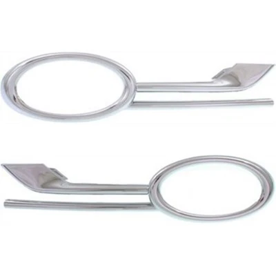 Juego de embellecedores de luces antiniebla para Honda Odyssey 2014-2017 izquierda y derecha plástico cromado 2 piezas Foto 1 de 4