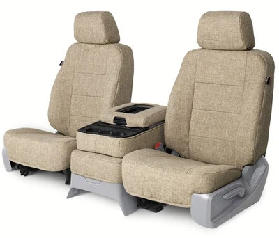 Fundas de asiento de tweed para camioneta Toyota 1983-2004 para asientos de banco rectos Foto 1 de 2