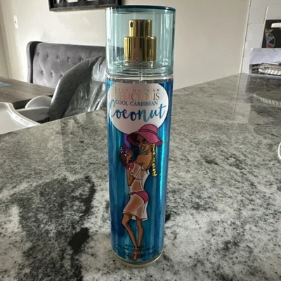 Gale Hayman Delicious Cool Caribbean Coconut Fragrance Mist -About 80% Full - Image 1 of 4