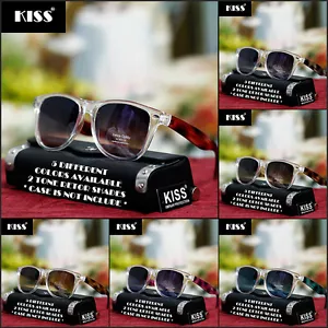 NUEVAS GAFAS DE SOL DE MODA RETRO UNISEX GENIALES CLÁSICAS DE COLECCIÓN 2 TONOS CLARA FIESTA OLA - Imagen 1 de 7