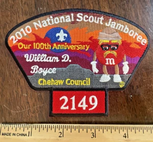 2010 National Boy Scout Jamboree Chehaw Council JSP William D Boyce BSA - Foto 1 di 5