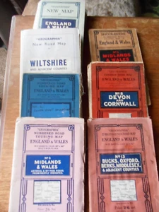 Verschiedene alte Geographia Karten - verschiedene Maßstäbe - Bild 1 von 8