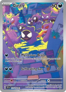 Pokémon TCG Gastly 177/162 Illustration Rare Temporal Forces NM/M - Picture 1 of 1