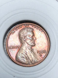 1982d Denver Lincoln Penny 1cent 1C - Bild 1 von 8