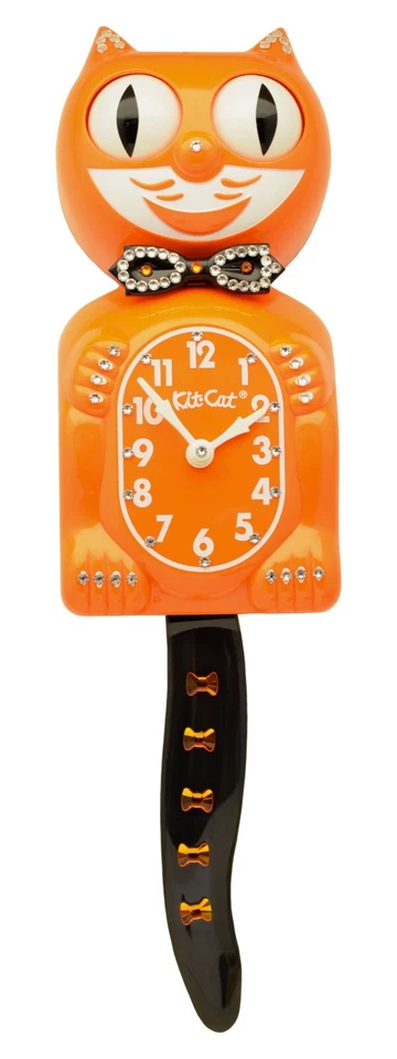 Naranja Kit-Reloj Gato Swarovski Arco Autorizado Edición Personalizada Reloj Joyado Foto 1 de 1