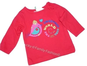 NEW M&Co Sweetest Girl In The World red top t shirt baby Size 3-6 Months summer - Picture 1 of 7