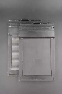 Graflex Graphic Wood and Metal Film Holder - Type 5 - 3 1/4" x 4 1/4" | Set of 2 - Picture 1 of 1