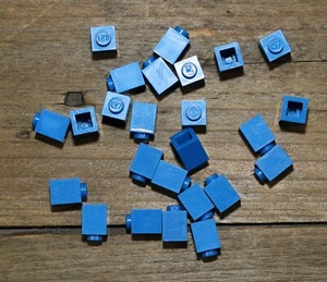 LEGO 3005 Bright Blue Brick 1x1 Qty 25 - Picture 1 of 1