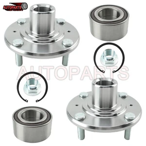For 98-02 Honda Accord Coupe Sedan 2.3L Front Wheel Hub Bearing Kit W/ Nut Clip - Picture 1 of 12