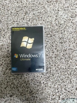 Microsoft  Windows 7 Ultimate 32/64-Bit (Media Only) (1 User/s) - Full... - Image 1 of 2