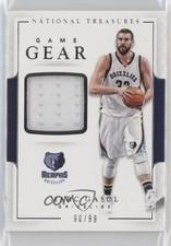 2016-17 Panini National Treasures Game Gear /99 Marc Gasol #18
