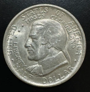 1936 BU Cleveland Centennial Half Dollar - Picture 1 of 2