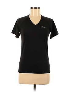 EMPRADA Women Black Short Sleeve T-Shirt M