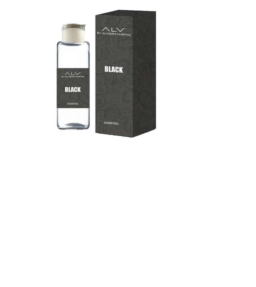 ALVIERO MARTINI BLACK SHOWER GEL POUR HOMME - 400 ml - Immagine 1 di 1